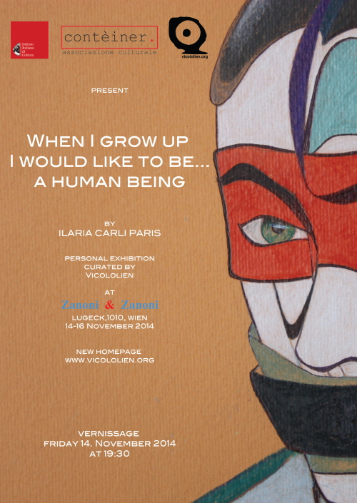 When I grow up I would like to be... a human being